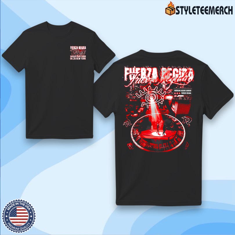 Fuerza Regida Live At Madison Square Garden 2025 Tee 4 Fuerza Regida Live At Madison Square Garden 2025 Tee