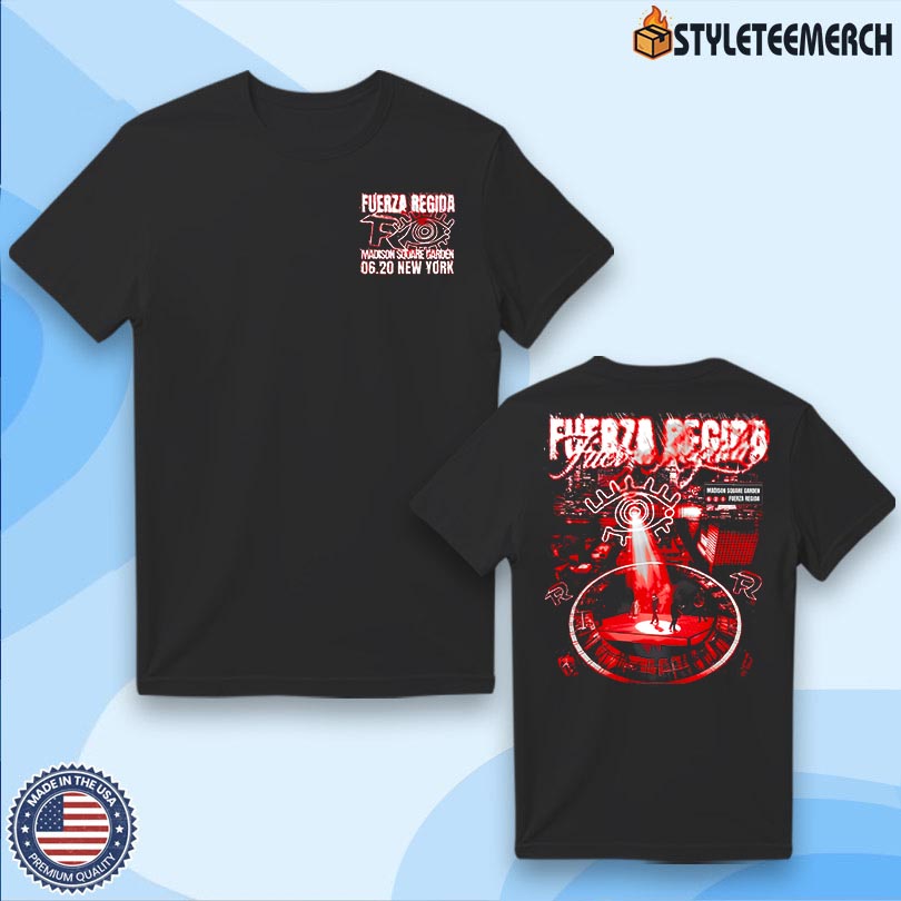 Fuerza Regida Madison Square Garden June 20 2025 Concert Tee 4 Fuerza Regida Madison Square Garden June 20 2025 Concert Tee