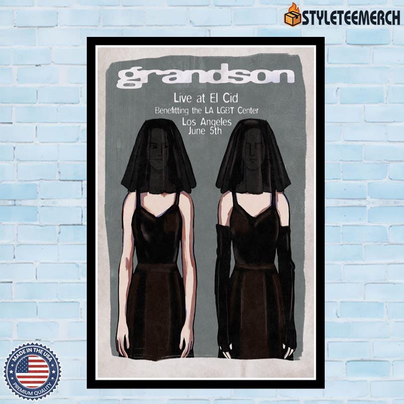 Grandson Tour 2025 El Cid Los Angeles Poster 4 Grandson Tour 2025 El Cid Los Angeles Poster