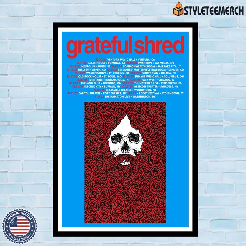 Grateful Shred Poster Fall 25 4 Grateful Shred Poster Fall 25