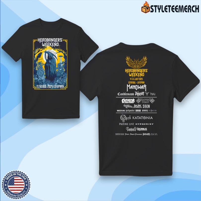 Headbangers Weekend July 4-6 2025 Istanbul Lifepark New Tee 4 Headbangers Weekend July 4-6 2025 Istanbul Lifepark New Tee