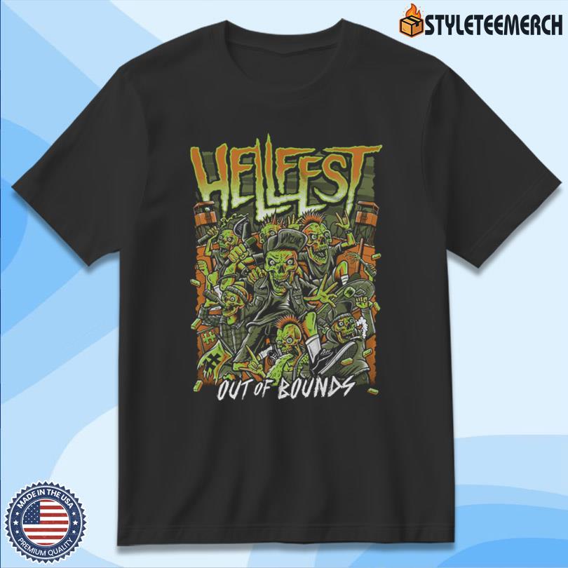 Hellfest Festival Warzone 2025 Tee 4 Hellfest Festival Warzone 2025 Tee