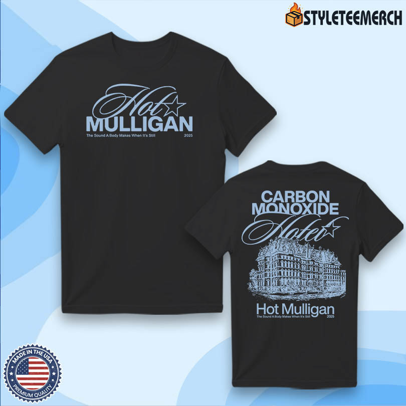 Hot Mulligan Carbon Monoxide 2025 Tee 4 Hot Mulligan Carbon Monoxide 2025 Tee