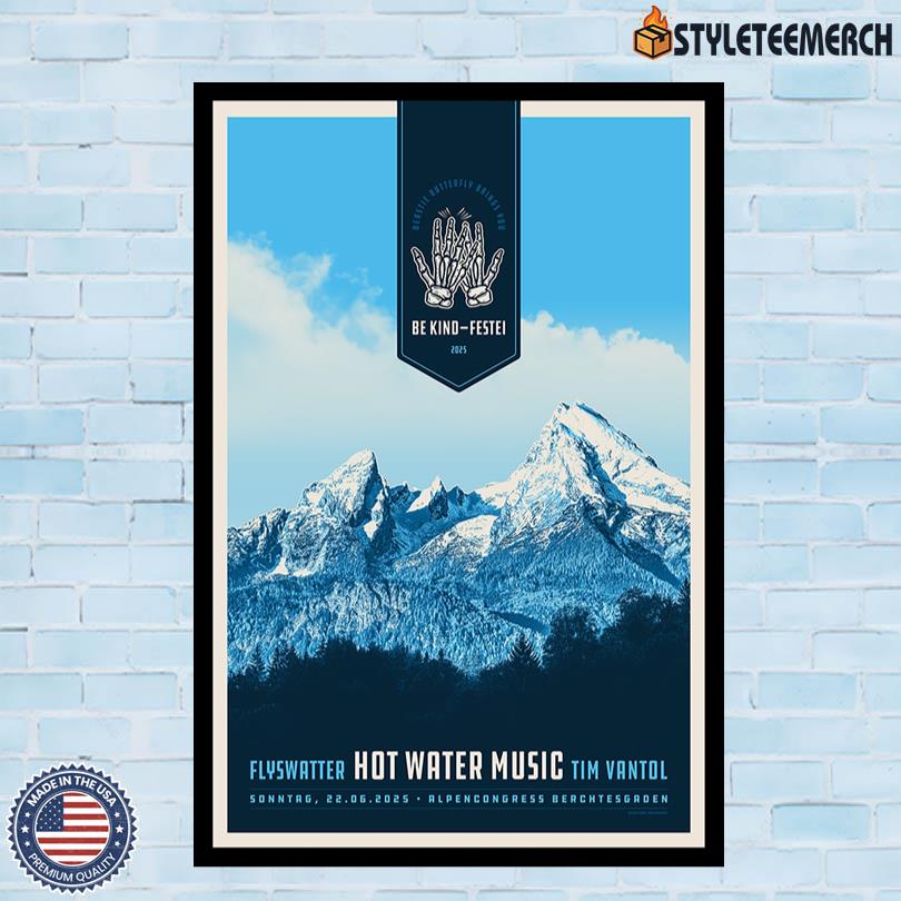 Hot Water Music Berchtesgaden Germany Poster 4 Hot Water Music Berchtesgaden Germany Poster