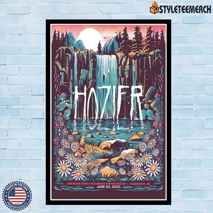Hozier Milwaukee WI Poster 4 Hozier Milwaukee WI Poster