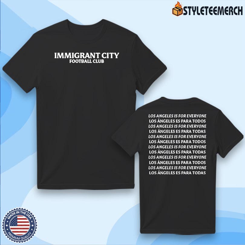 Immigrant City Football Club Los Angeles Limited Tee 4 Immigrant City Football Club Los Angeles Limited Tee