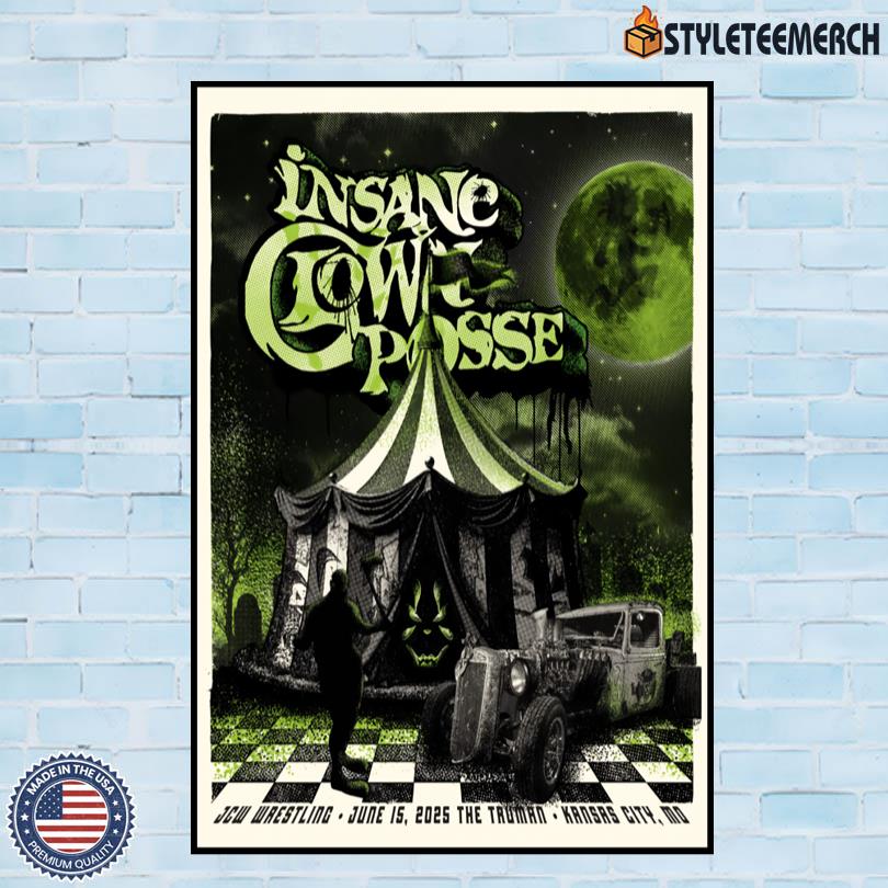 Insane Clown Posse The Truman Kansas City Jun 15 2025 Concert Poster 4 Insane Clown Posse The Truman Kansas City Jun 15 2025 Concert Poster