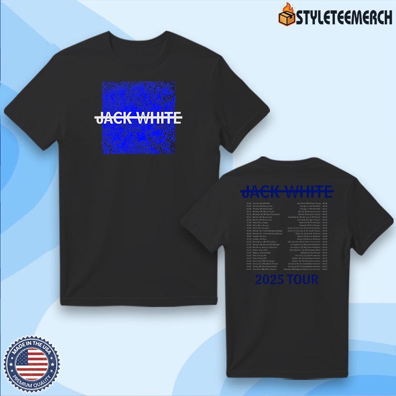 Jack White No Name 2025 Tour Tee 4 Jack White No Name 2025 Tour Tee