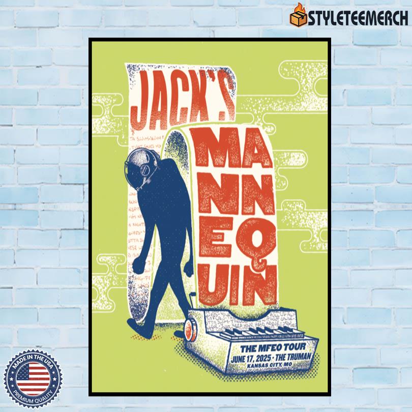 Jack's Mannequin Jun 15 2025 The Truman Kansas City Tour Poster 4 Jack\'s Mannequin Jun 15 2025 The Truman Kansas City Tour Poster