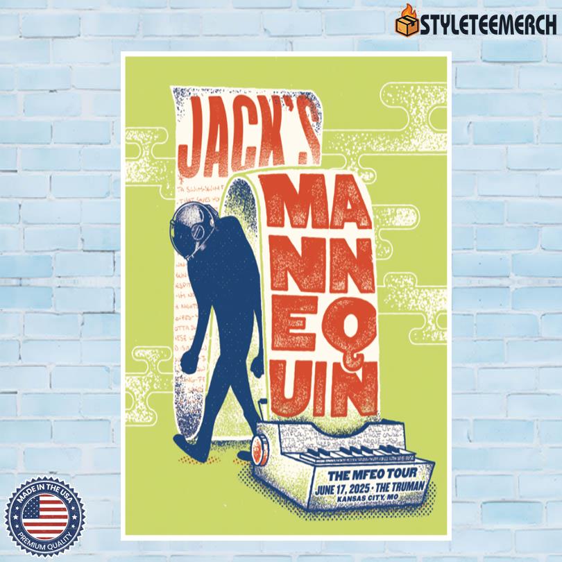 Jack's Mannequin The Truman Jun 15 2025 Kansas City Concert Poster 4 Jack\'s Mannequin The Truman Jun 15 2025 Kansas City Concert Poster