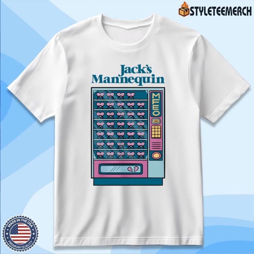 Jacks Mannequin Vending Machine New Tee 4 Jacks Mannequin Vending Machine New Tee