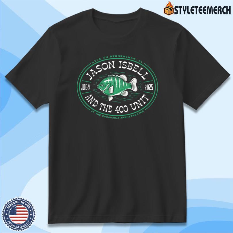 Jason Isbell And The 400 Unit Live At Coca-Cola Amphitheate Birmingham June 28 2025 Shirt 4 Jason Isbell And The 400 Unit Live At Coca-Cola Amphitheate Birmingham June 28 2025 Shirt