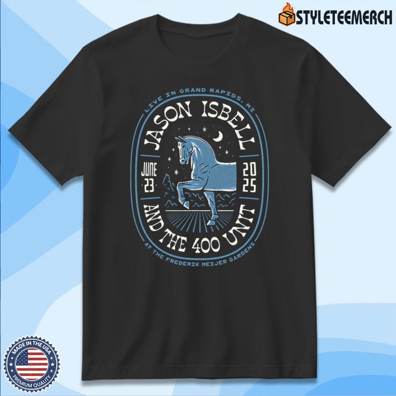 Jason Isbell And The 400 Unit Tour 2025 Frederik Meijer Gardens Grand Rapids T-Shirt 4 Jason Isbell And The 400 Unit Tour 2025 Frederik Meijer Gardens Grand Rapids T-Shirt