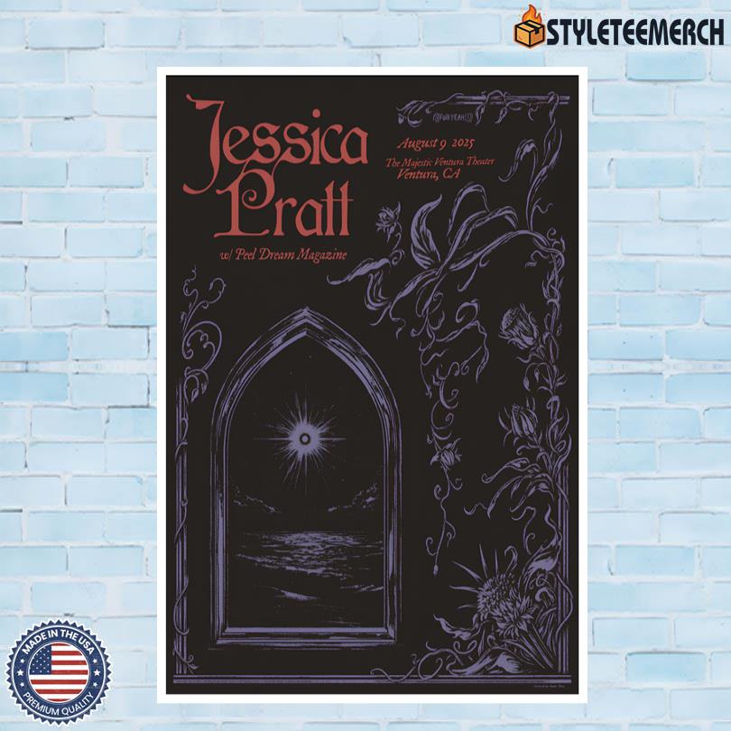 Jessica Pratt Ventura CA Event Poster Aug 9 2025 4 Jessica Pratt Ventura CA Event Poster Aug 9 2025