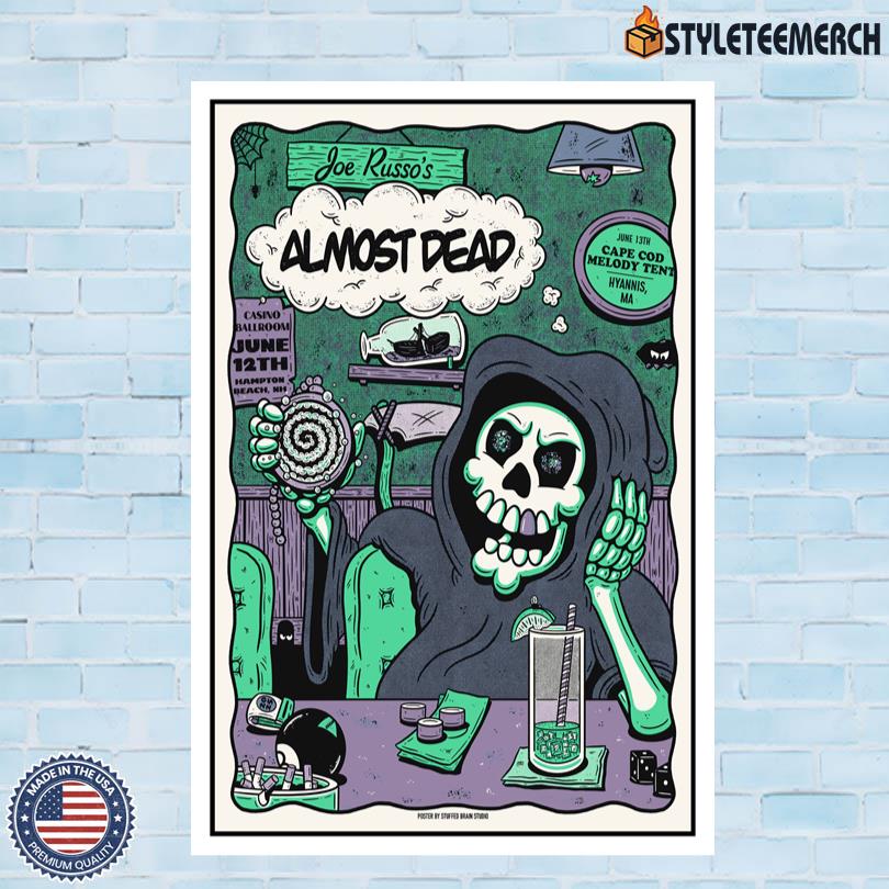 Joe Russo's Almost Dead 2-night Show Poster June 2025