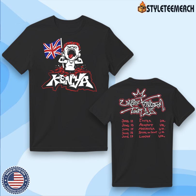 KENYA UK Tour 2025 New Tee 4 KENYA UK Tour 2025 New Tee