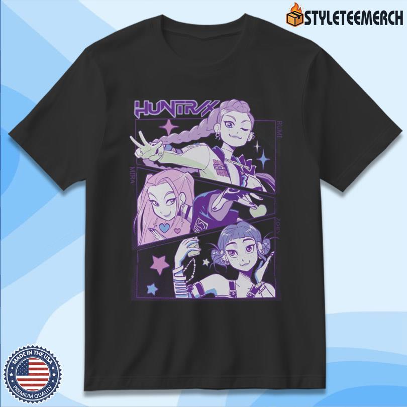 KPop Demon Tee Hunters Huntrix 4 KPop Demon Tee Hunters Huntrix