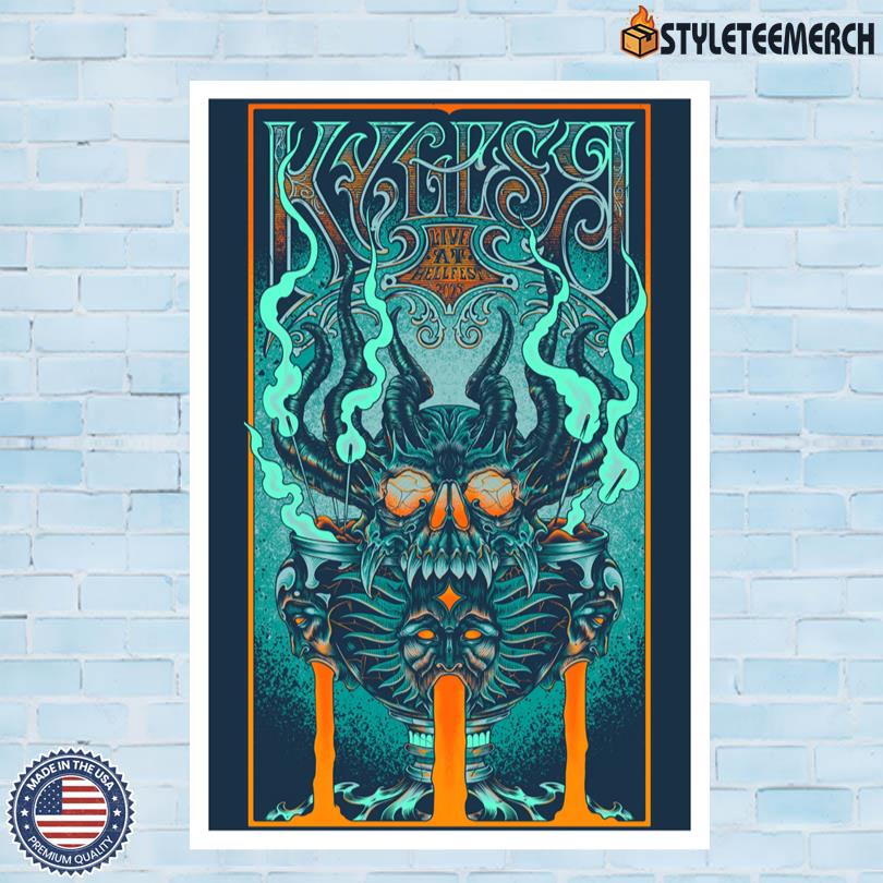 Kylesa Hellfest June 19-22 2025 Clisson France Poster 4 Kylesa Hellfest June 19-22 2025 Clisson France Poster
