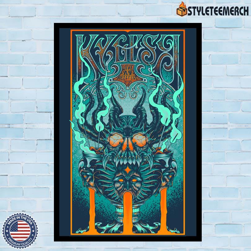 Kylesa Live At Hellfest 2025 Poster 4 Kylesa Live At Hellfest 2025 Poster