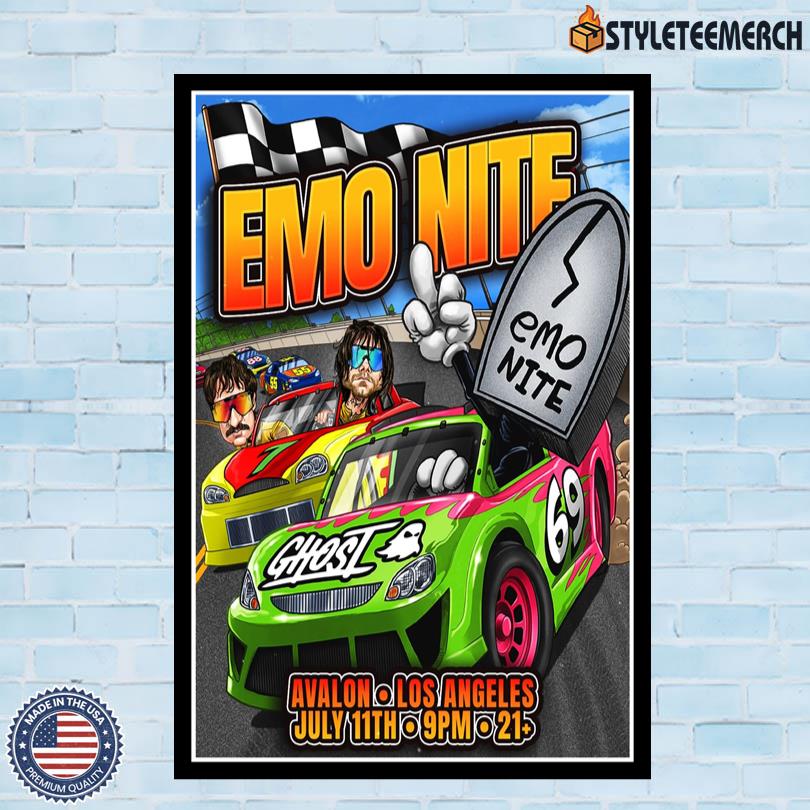 Limited Edition Emo Nite Avalon 2025 Poster 4 Limited Edition Emo Nite Avalon 2025 Poster