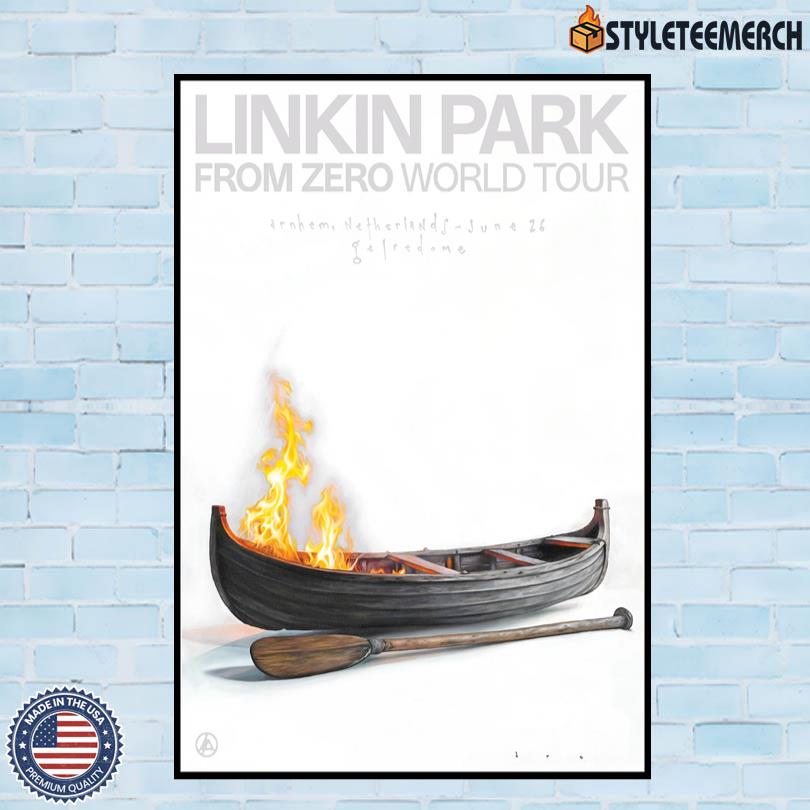Linkin Park On June 26 2025 In Arnhem Netherlands Poster 4 Linkin Park On June 26 2025 In Arnhem Netherlands Poster