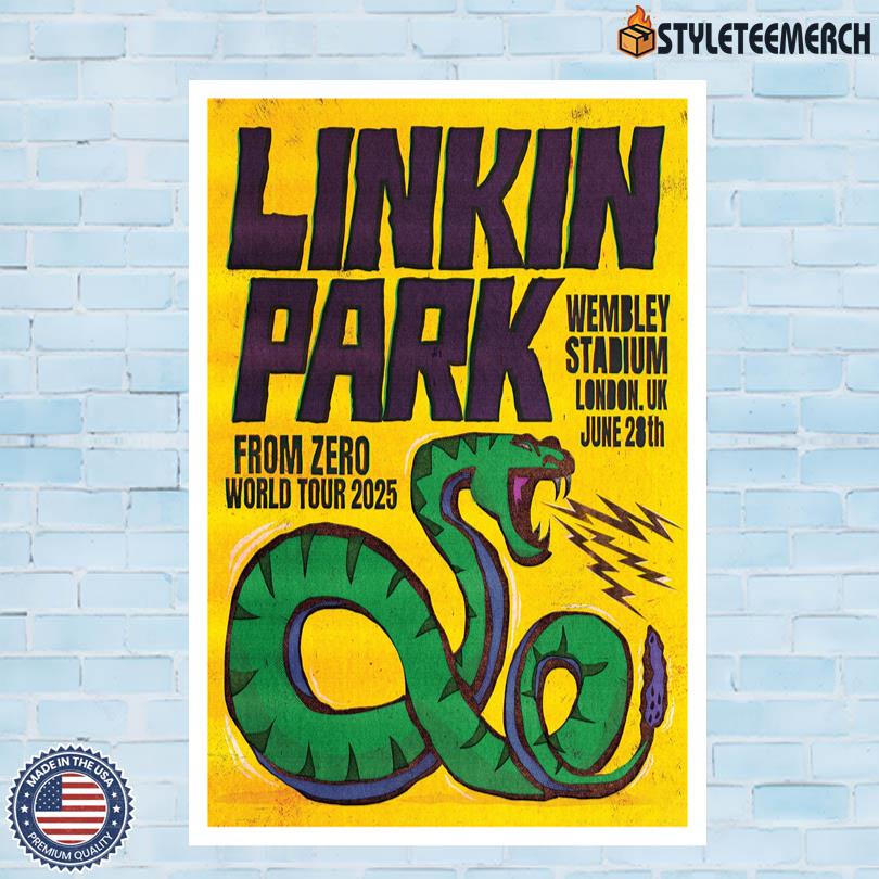 Linkin Park On June 28th 2025 In London UK Poster 4 Linkin Park On June 28th 2025 In London UK Poster