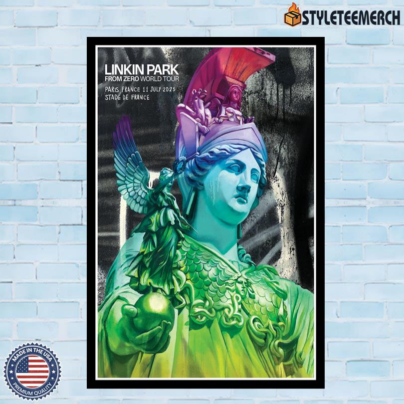 Linkin Park Stade De France Paris July 11 2025 Poster 4 Linkin Park Stade De France Paris July 11 2025 Poster