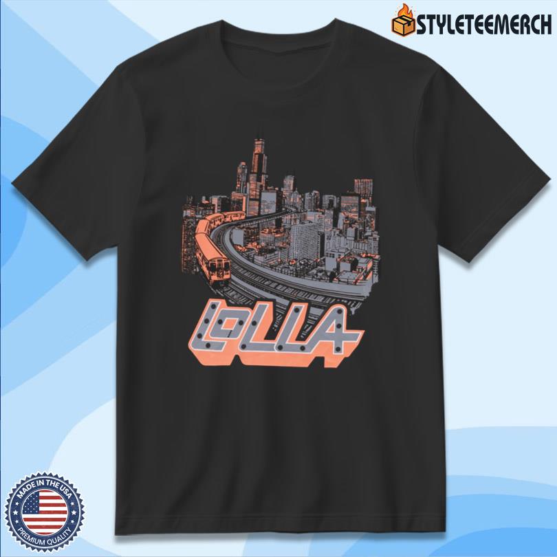 Lollapalooza x CTA x Ellen Ma City Tee 4 Lollapalooza x CTA x Ellen Ma City Tee