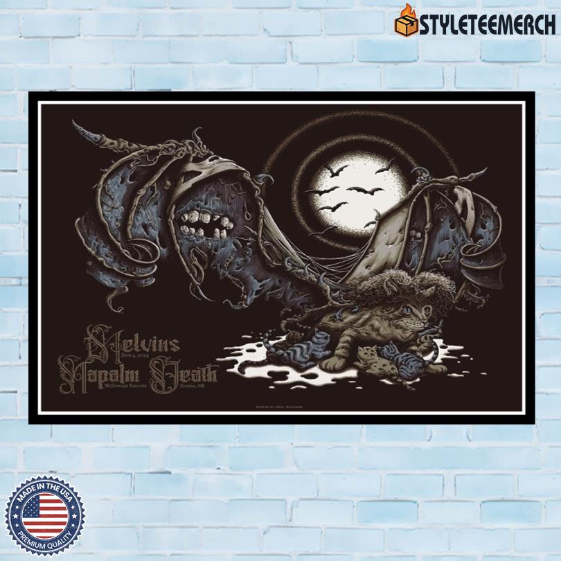 Melvins McDonald Theatre Eugene OR June 4 2025 Poster 4 Melvins McDonald Theatre Eugene OR June 4 2025 Poster