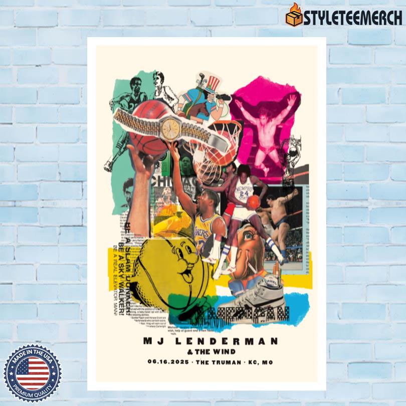 MJ Lenderman & The Wind The Truman Kansas City MO 2025 Tour Poster 4 MJ Lenderman & The Wind The Truman Kansas City MO 2025 Tour Poster