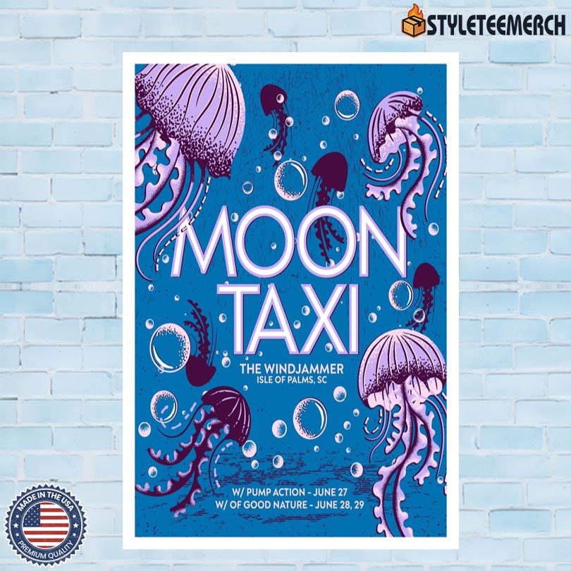 Moon Taxi June 27-29 2025 South Carolina Poster 4 Moon Taxi June 27-29 2025 South Carolina Poster