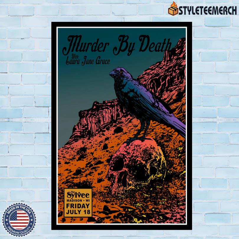Murder By Death On Jul 18 2025 In Madison WI Poster 4 Murder By Death On Jul 18 2025 In Madison WI Poster
