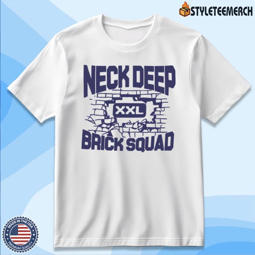 Neck Deep Brick Squad 2025 Tee 4 Neck Deep Brick Squad 2025 Tee