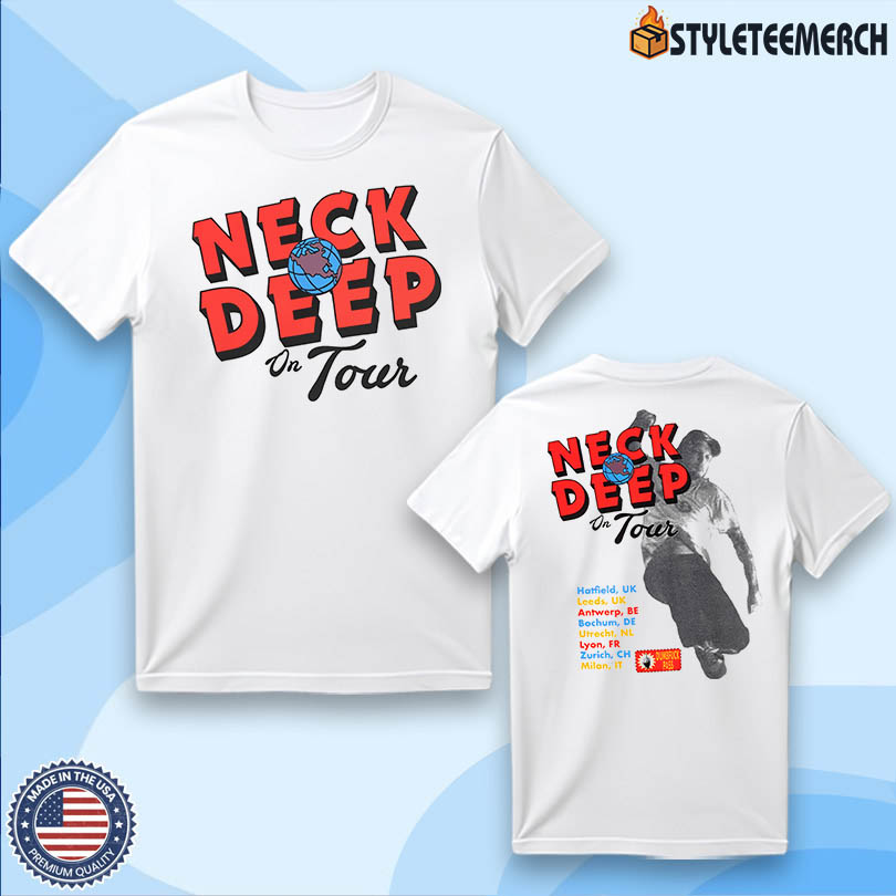 Neck Deep Slam Dunk Tour 2025 Tee 3 Neck Deep Slam Dunk Tour 2025 Tee