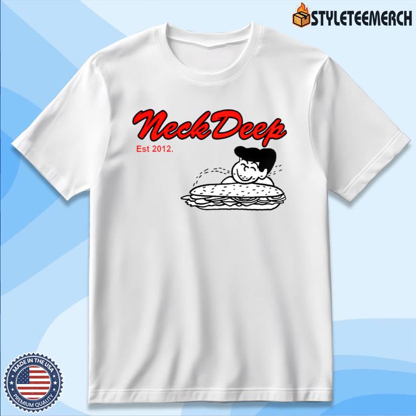 Neck Deep Sub New Tee 4 Neck Deep Sub New Tee