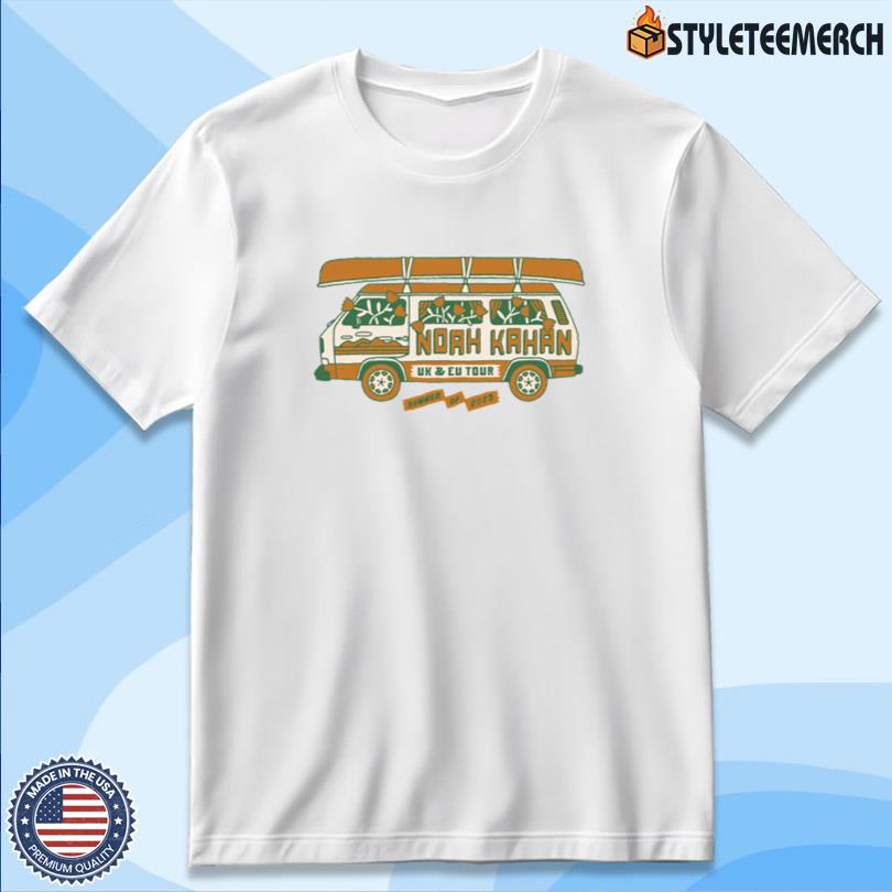 Noah Kahan Merch 2025 Eurotrip Tour Tee 4 Noah Kahan Merch 2025 Eurotrip Tour Tee