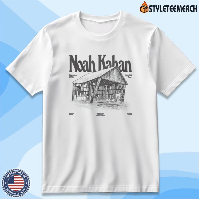 Noah Kahan Merch 2025 Still Standing Tour Tee 4 Noah Kahan Merch 2025 Still Standing Tour Tee