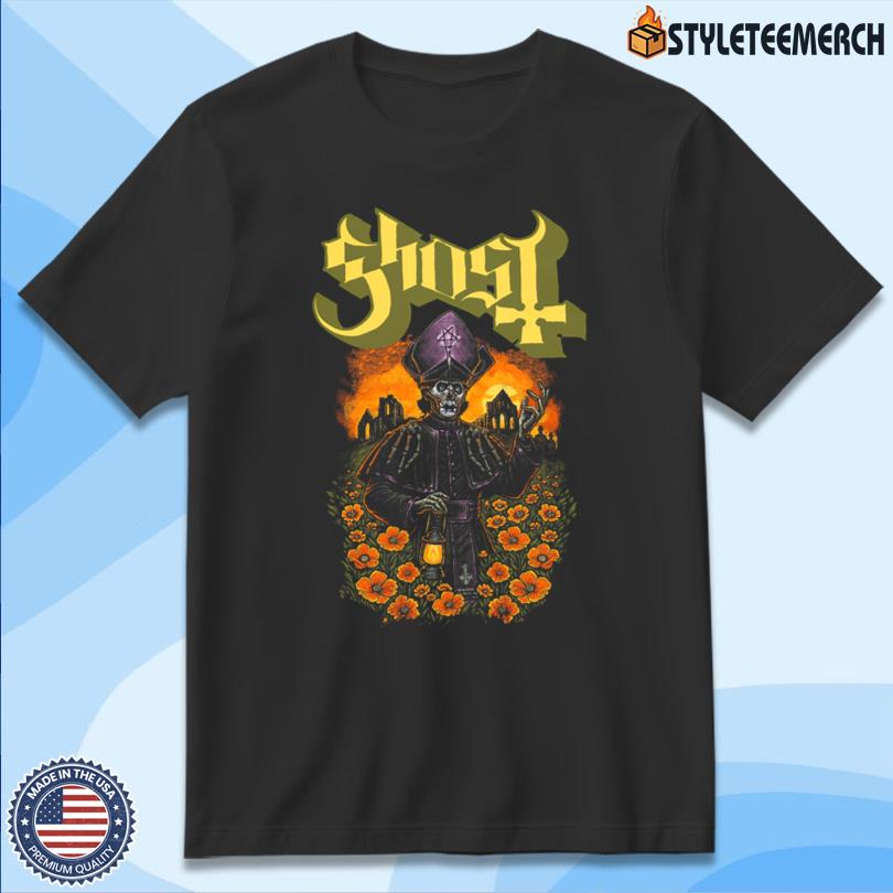 Official Ghost Peacefield T-Shirt 4 Official Ghost Peacefield T-Shirt