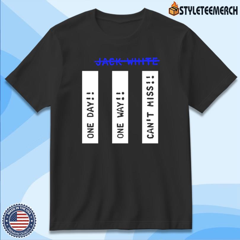 Official Jack White No Name Tee 4 Official Jack White No Name Tee