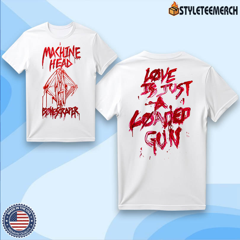 Official Machine Head Bonescraper Tee 4 Official Machine Head Bonescraper Tee