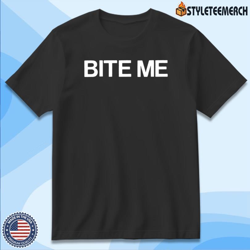 Official Renee Rapp Bite Me Tee 4 Official Renee Rapp Bite Me Tee