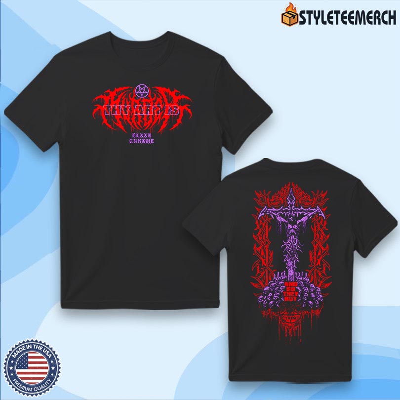 Official Thy Art Is Murder Blood Throne Tee 4 Official Thy Art Is Murder Blood Throne Tee
