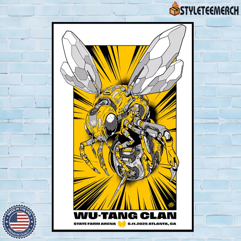 Official Wu-Tang Clan June 11 2025 Show Poster 4 Official Wu-Tang Clan June 11 2025 Show Poster