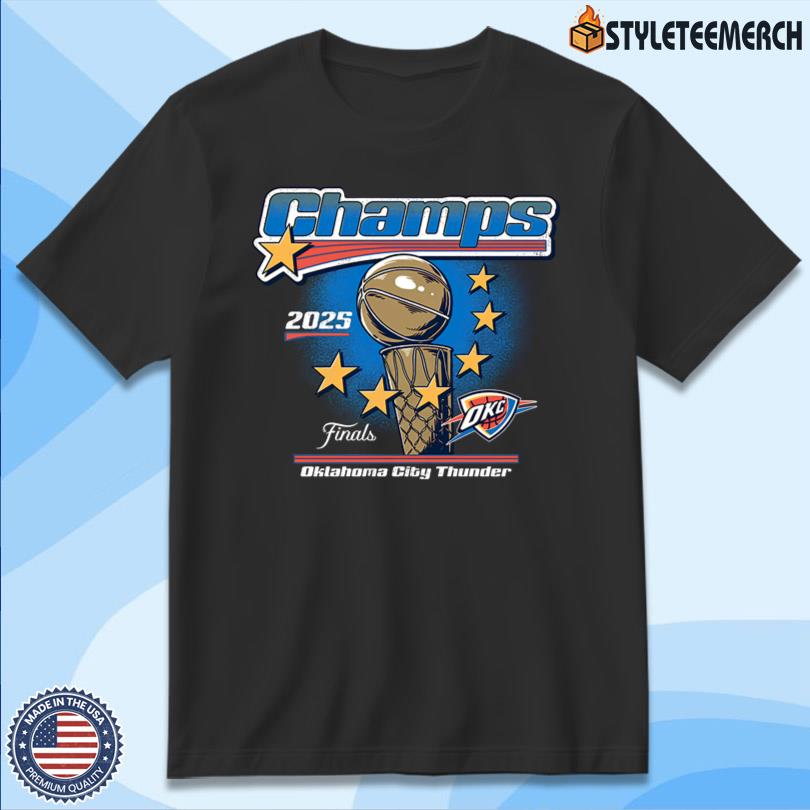 Oklahoma City Thunder Finals 2025 Champions T-Shirt 4 Oklahoma City Thunder Finals 2025 Champions T-Shirt