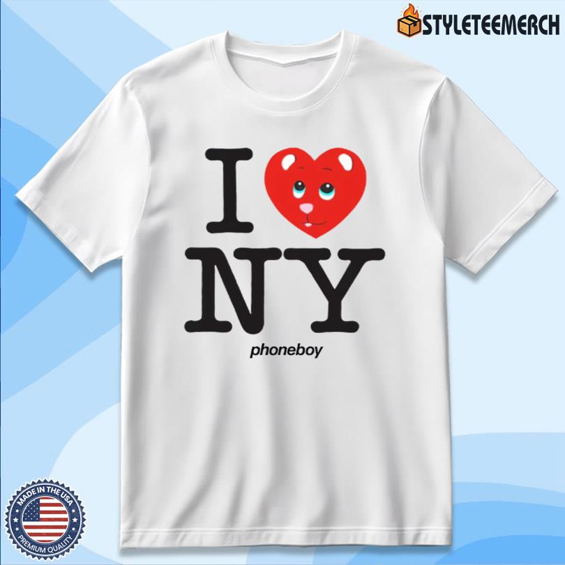 Phoneboy Merch I Love New York Tee 4 Phoneboy Merch I Love New York Tee