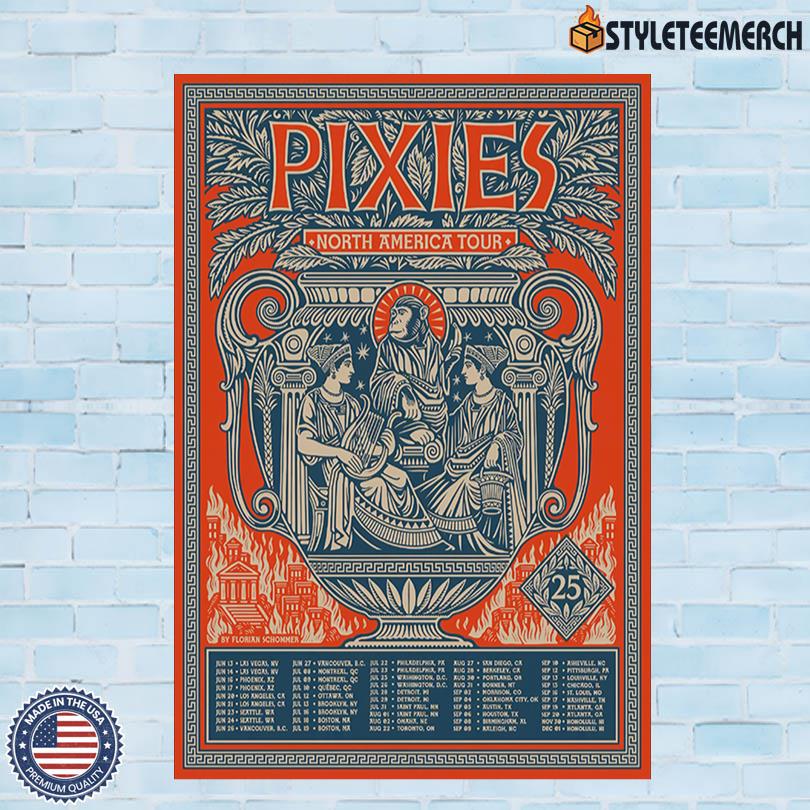 Pixies Poster North America 2025 4 Pixies Poster North America 2025