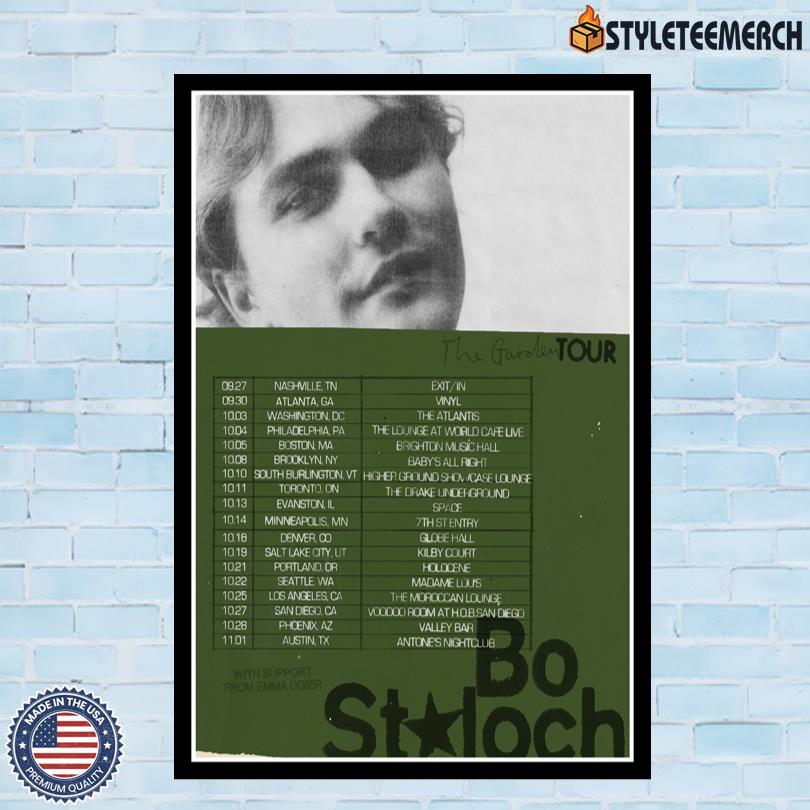 Poster Bo Staloch The Garden 2025 4 Poster Bo Staloch The Garden 2025