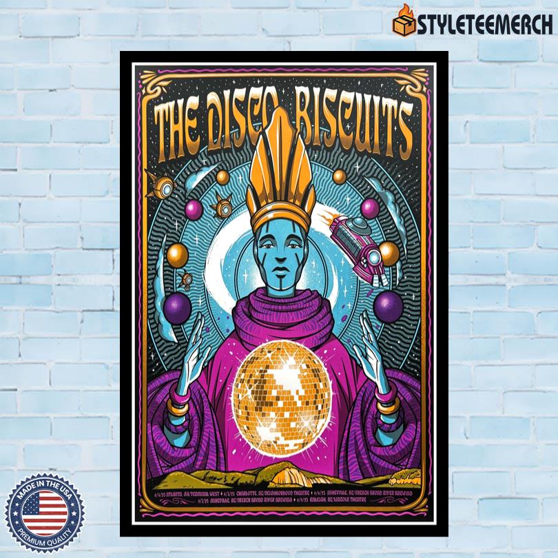 Poster The Disco Biscuits June Shows 2025 4 Poster The Disco Biscuits June Shows 2025