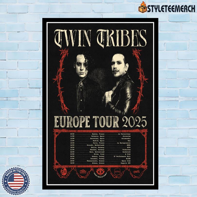 Poster Twin Tribes European 2025 4 Poster Twin Tribes European 2025