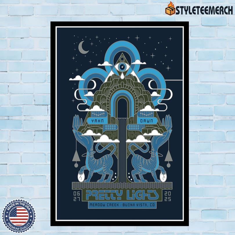 Pretty Lights Live In Buena Vista 2025 Official Show Poster 4 Pretty Lights Live In Buena Vista 2025 Official Show Poster